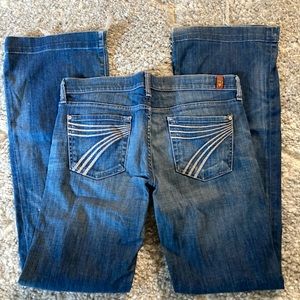 7 For All Mankind Flare Jeans